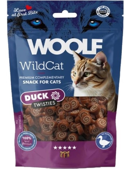 WOOLF WILDCAT TWISTIES PATO 50GR