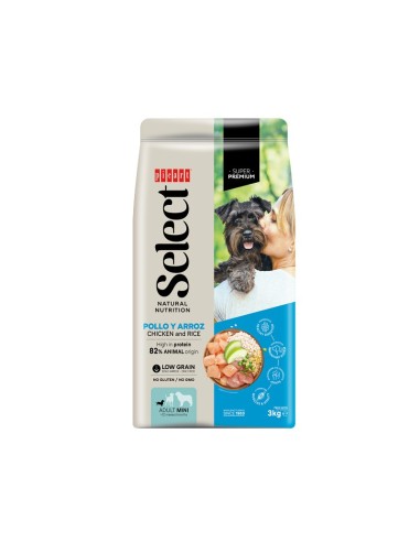 SELECT ADULT MINI CHICKEN AND RICE 3KG