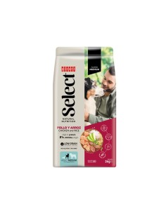 SELECT ADULT MEDIUM CHICKEN AND RICE 3KG