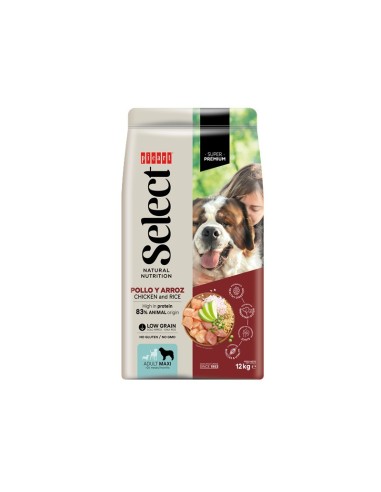 SELECT ADULT MAXI CHICKEN AND RICE 12KG