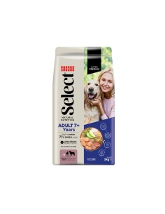 SELECT ADULT 7+ YEARS CHICKEN AND RICE 12KG