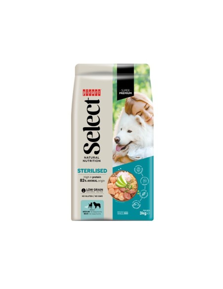 SELECT ADULT STERILISED CHICKEN AND RICE 3KG