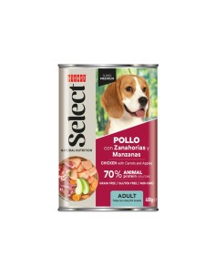 SELECT ADULT CHICKEN WITH CARROTS WET 400g