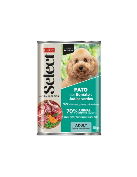 SELECT ADULT DUCK WITH SWEET POTATO WET 400g