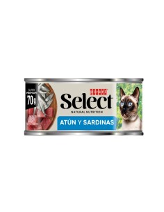 SELECT CAT ADULT TUNA AND SARDINES WET 70gr
