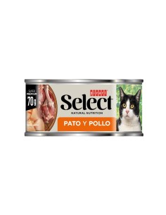SELECT CAT ADULT DUCK AND CHICKEN WET 70gr