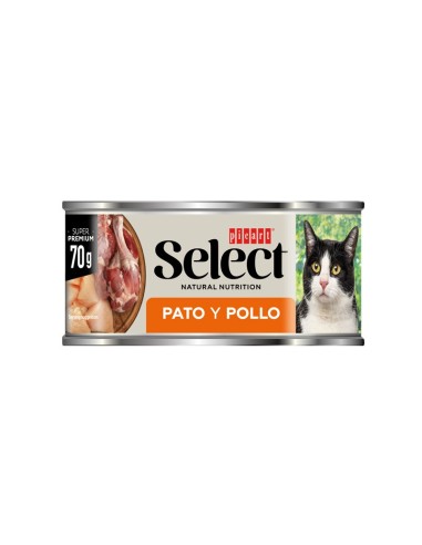 SELECT CAT ADULT DUCK AND CHICKEN WET 70gr