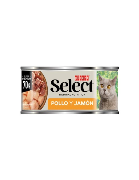 SELECT CAT ADULT CHICKEN AND HAM WET 70gr