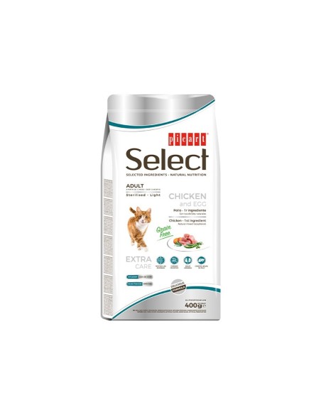 SELECT CAT ADULT GRAIN FREE - STERILISED·LIGHT 2KG