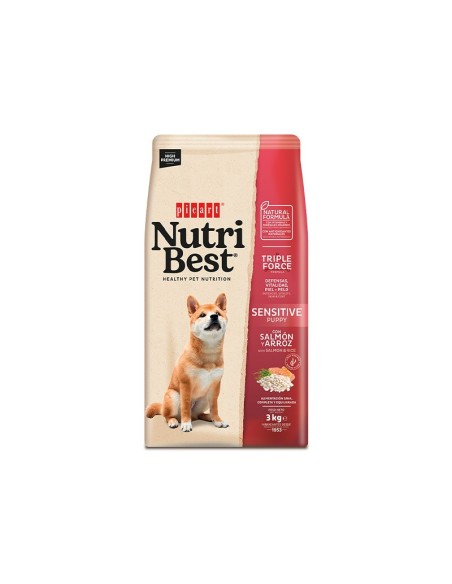 NUTRIBEST PUPPY SENSITIVE SALMON AND RICE 3KG