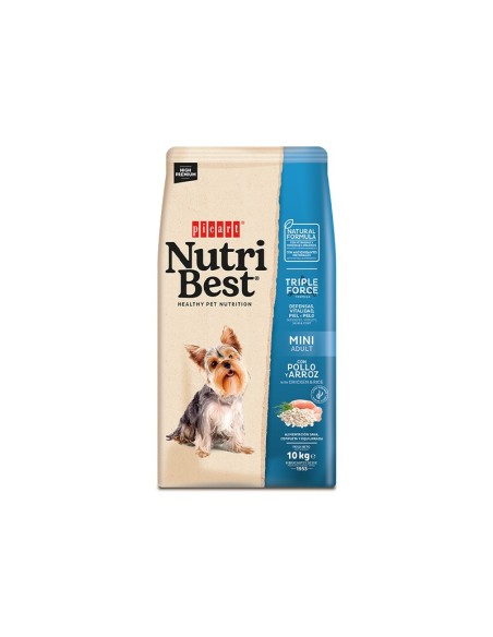 NUTRIBEST ADULT MINI CHICKEN & RICE 10KG