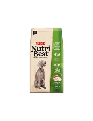 NUTRIBEST ADULT LAMB & RICE 15KG