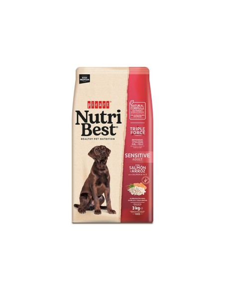 NUTRIBEST ADULT SENSITIVE SALMON & RICE 15KG