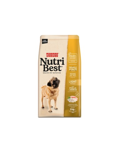 NUTRIBEST LIGHT CHICKEN & RICE 3KG
