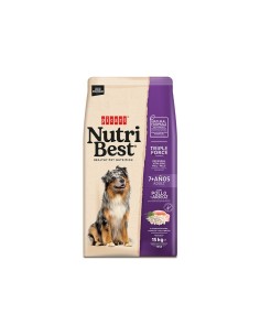 NUTRIBEST ADULT 7+ YEARS CHICKEN & RICE 15KG