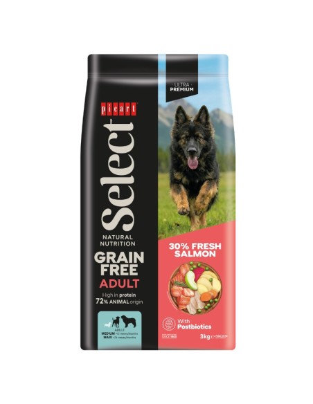 SELECT ADULT GRAIN FREE SALMON 3KG