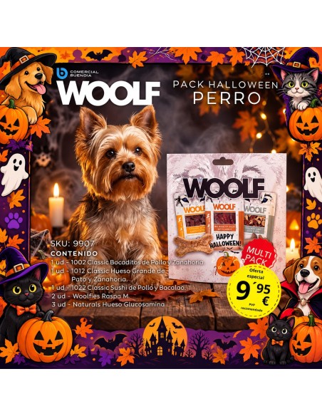 WOOLF SURTIDO HALLOWEEN PERRO (BOLSA)
