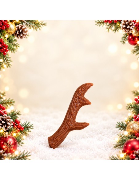 XMAS ASTA DE CIERVO CON POLLO 12CM (CAJA 40UD)