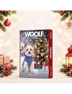 WOOLF CALENDARIO ADVIENTO NAVIDAD PERROS SNACKS 100GR