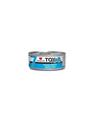 TOY DOG Disugual 7 - WHITE FISH - DOG WET FOOD 85 GR (12)