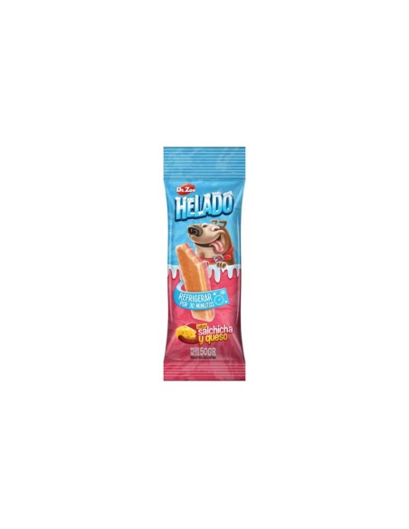 DZ HELADO DE SALCHICHA Y QUESO 50GR (CAJA 24UD)