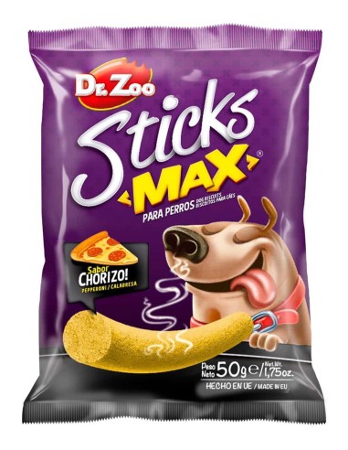 DZ STICKS MAX CHORIZO 50GR (CAJA 24UD)